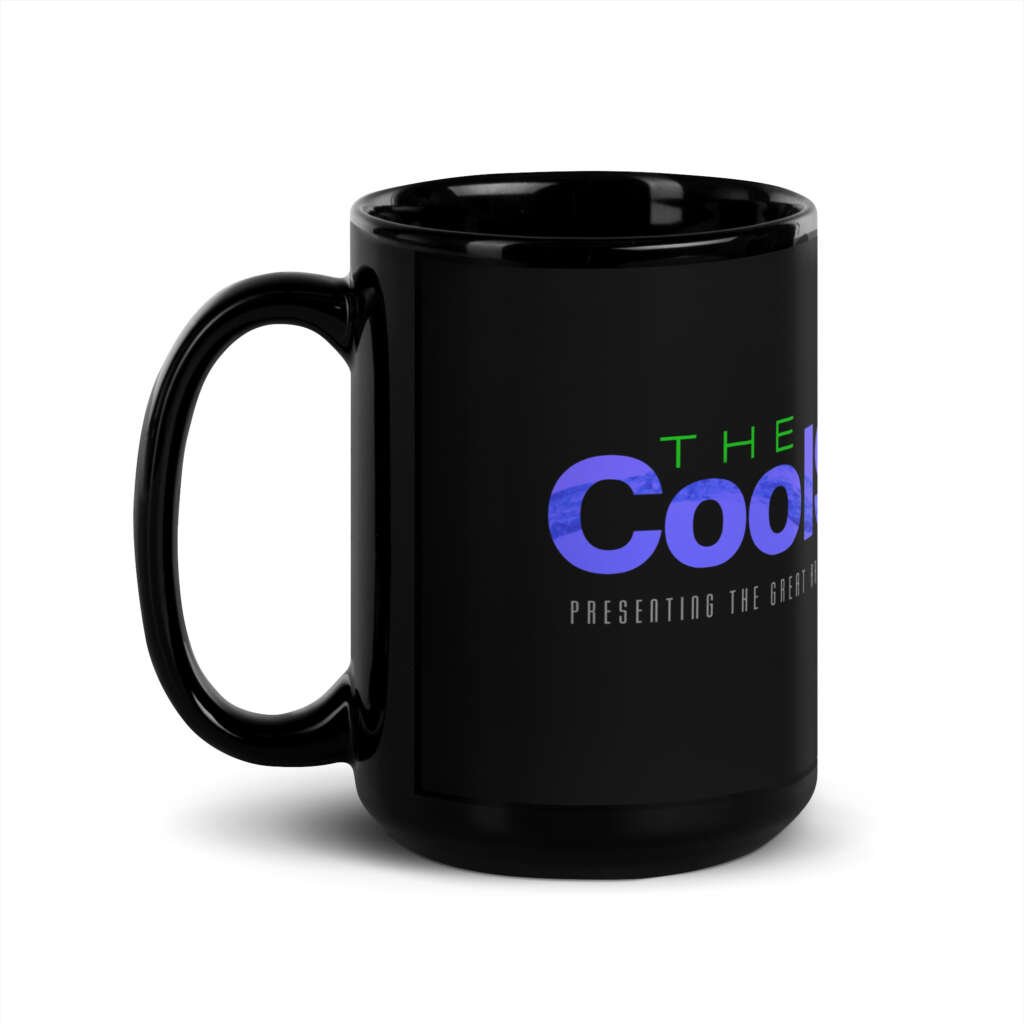 The CoolStream Logo Black Mug